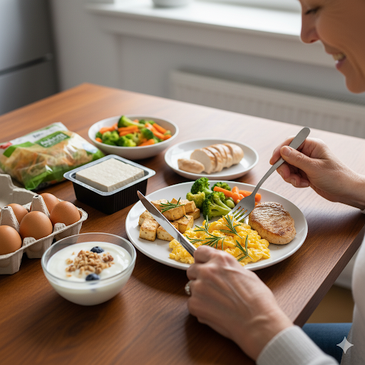 60歲後，肌肉不流失！蛋白質這樣吃才夠