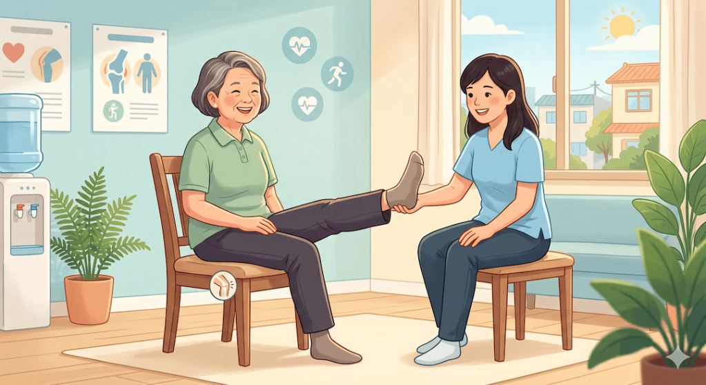 膝蓋卡卡、痠痛走不動？退化性膝關節炎的日常運動指南